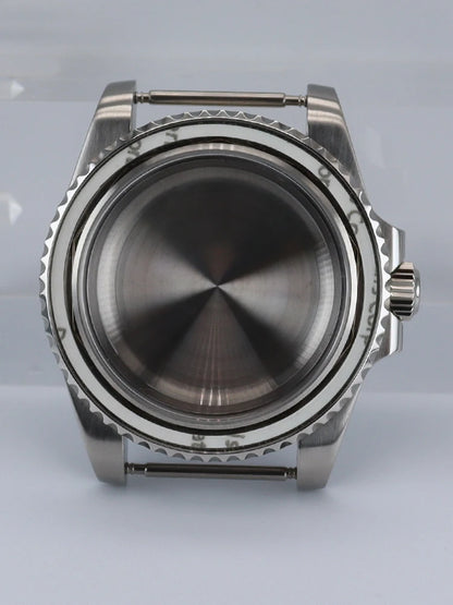 NH35 40mm SUB Black Ceramic Insert Watch Case Sapphire For NH34 NH35 NH36 NH38 4R36 Miyot8215 ETA2824 Movement 20ATM Waterproof