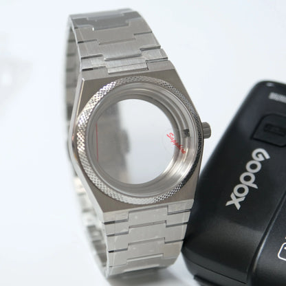 For NH35 40mm Paris Nail Bezel PRX Super Player Sapphire Glass 316LStainless Steel  Watch Case Band 100M Waterproof Modification