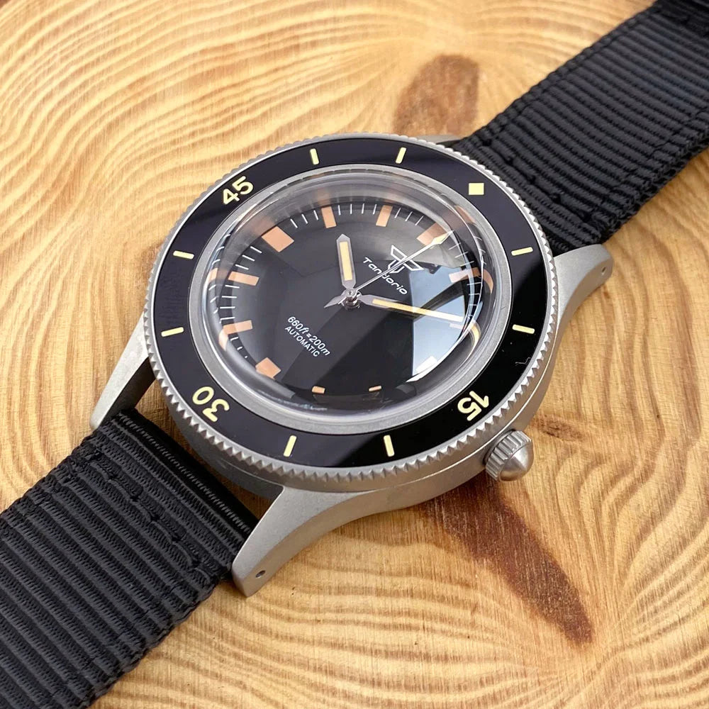 Tandorio Fifty FATHOMS Diver TD223 20bar NH35 PT5000 Sapphire 40mm