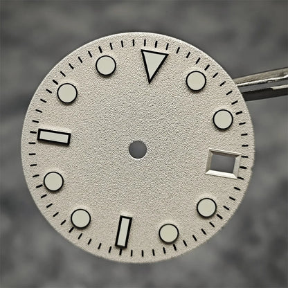 28.5MM Watch Dial NH35 Dial Frosted Texture Watch Faces Men's Watch Accessories for NH35/NH36/4R/7S Mechanical Movement