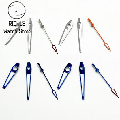 ETA Hands Silver/Blue Watch Hands Fit NH35 NH36 PT5000 ETA2836 2824 DG2813 3804 Miyota8215 8205 821A Movement Watch Accessories