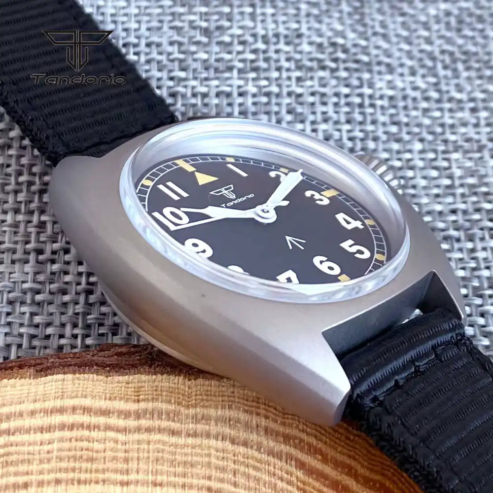 Tandorio Titanium Pilot Identity Crisis TD102T NH35 Automatic Domed AR Sapphire 36mm