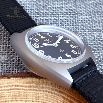 Tandorio Titanium Pilot Identity Crisis TD102T NH35 Automatic Domed AR Sapphire 36mm