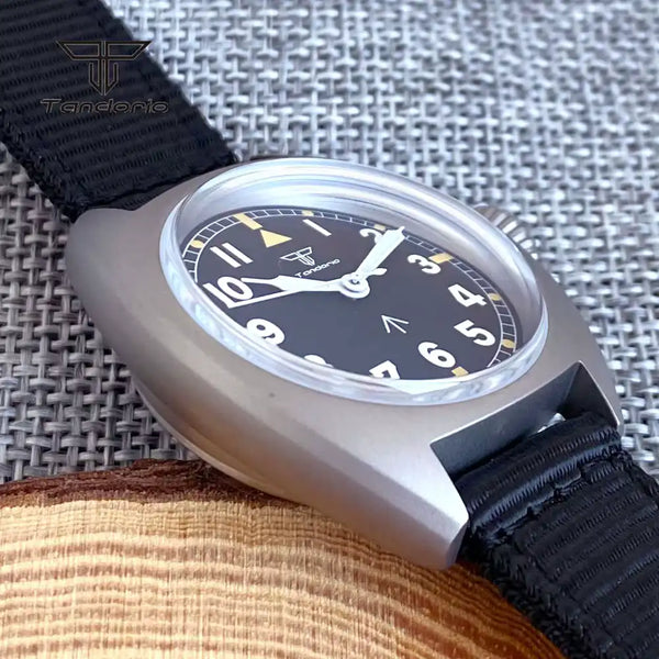 Tandorio Titanium Pilot Identity Crisis TD102T NH35 Automatic Domed AR Sapphire 36mm