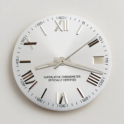 28.5mm NH35 dial Roman dial S Dial Modified Dial for NH35/NH36 Automatic Movement Watch accessories