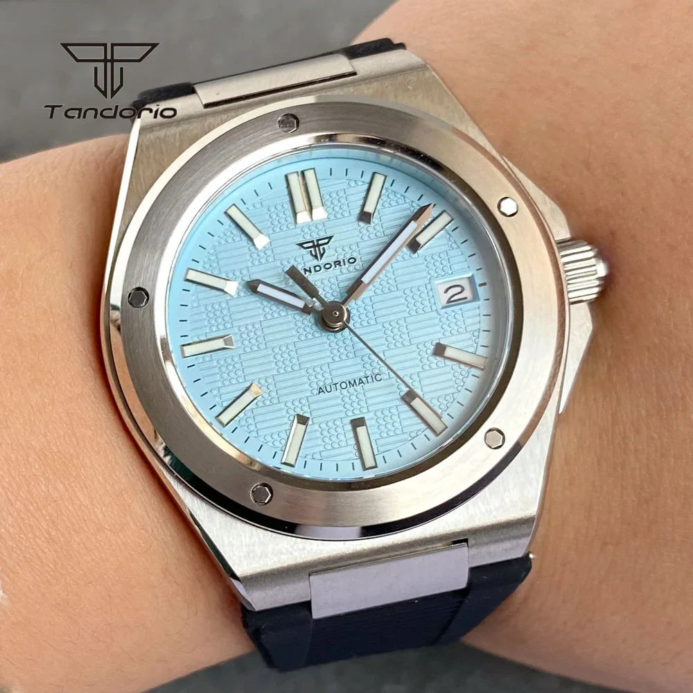 Tandorio Engineer Watch TD331B Seiko NH35 Sapphire Dress 40MM