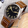 Tandorio Fluted Pilot Watch TD117A 20BARNH35 PT5000 Roman Numerals Sapphire 39mm