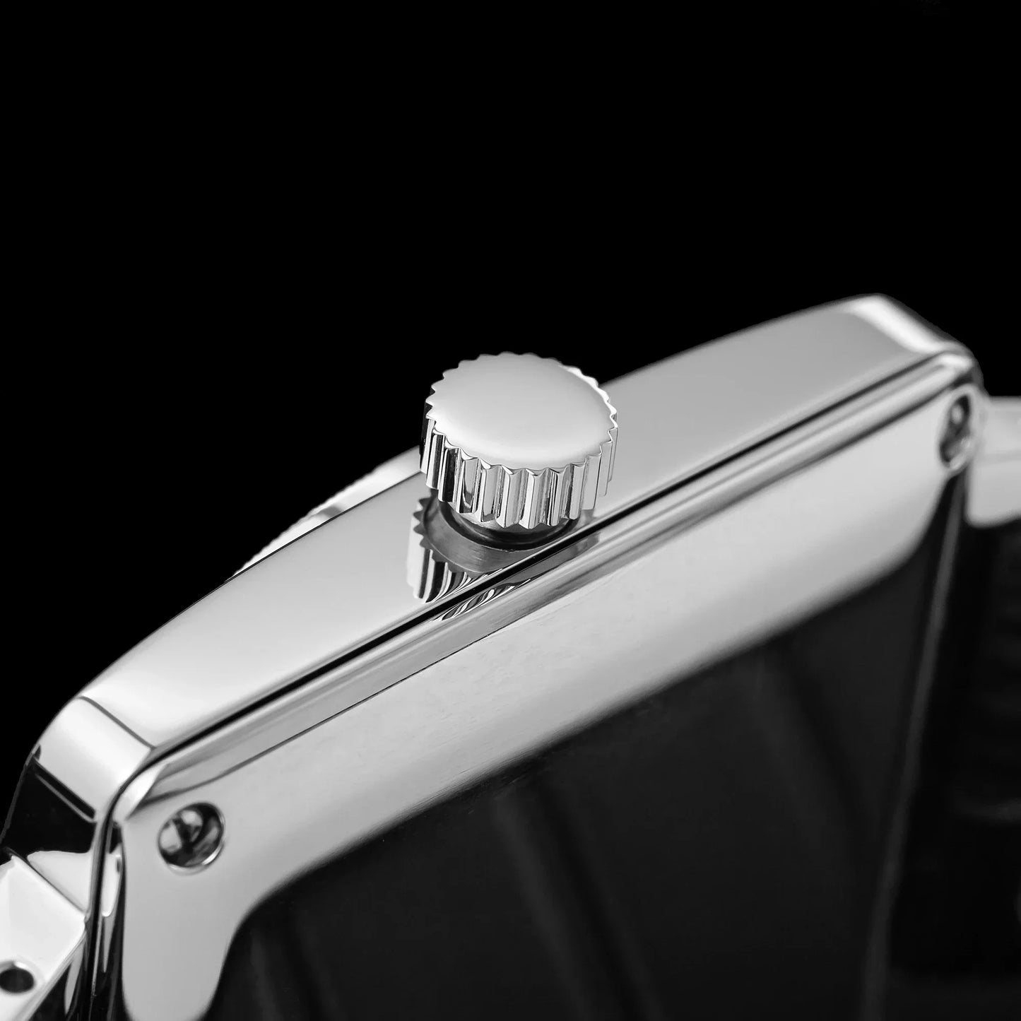 THORN T016 Square Watch 34MM PT5000 Dress Sapphire Pot lid Bubble Mirror 5ATM Fashion