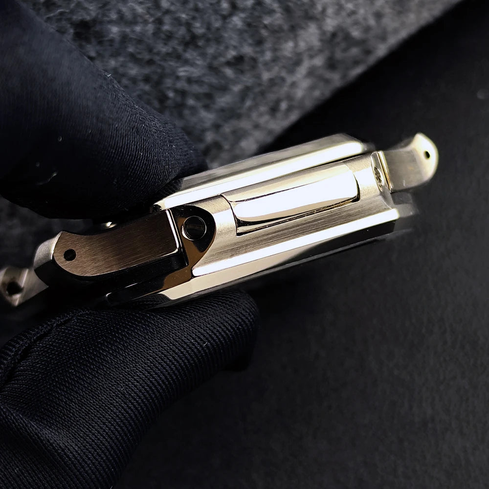 NH35 watch case men's automatic watch 38.5mm stainless steel case suitable for NH35 movement watch accessories