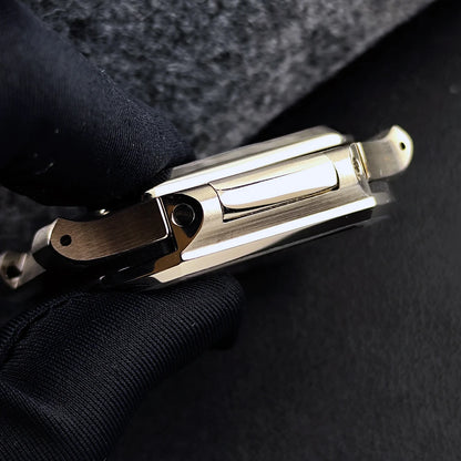 NH35 watch case men's automatic watch 38.5mm stainless steel case suitable for NH35 movement watch accessories