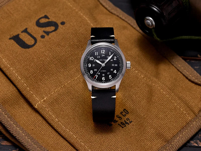 Baltany Field Watch S2049 Customizable 10ATM Waterproof 39mm  NH35 Automatic Ar Sapphire Swiss lume