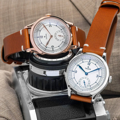 THORN Too1  quartz Sub Second Watch 37mm Case 3ATM AR Sapphire Pilot