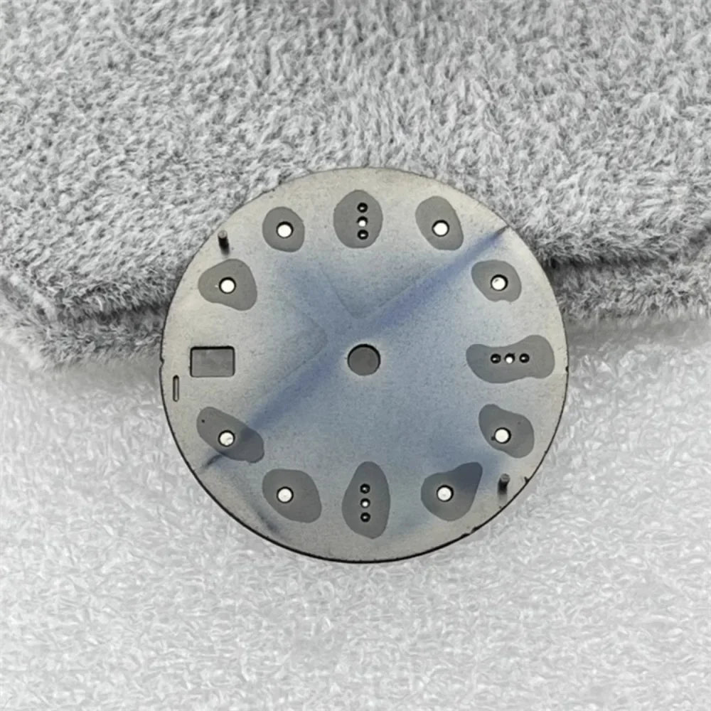 28.5mm NH35 Dial Green Luminous Watch Dial SUB Surface with Calendar Window Watch Accessories for NH35/NH36 Movement