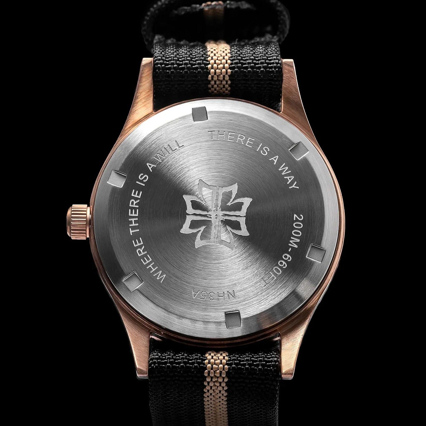 Bronze NH35 Movt 50 fathoms watch THORN SHY039 40mm EU Sapphire 20Bar