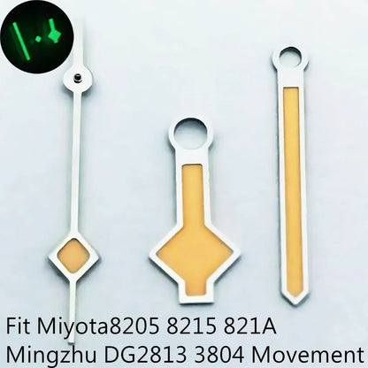 NH35Luminous Hands Snowflake Gold/Silver/Black/Rose Gold Watch Hand Watch Fit NH35 NH36A Miyota 82 Series ETA 2824 2836 Movement
