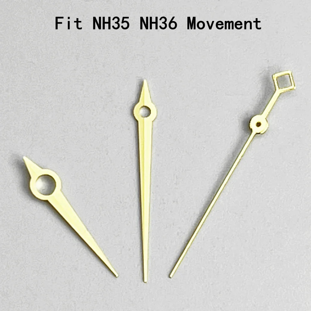 Watch Hands Fit NH35 NH36 ETA 2824 2836 PT5000 Miyota 8215 8205 821A DG2813 3804 Automatic Movement Watches Accessories