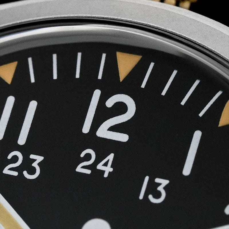 Militado ML07 Military Watch VH31 Quartz Sapphire Luminous AR Coating 10bar