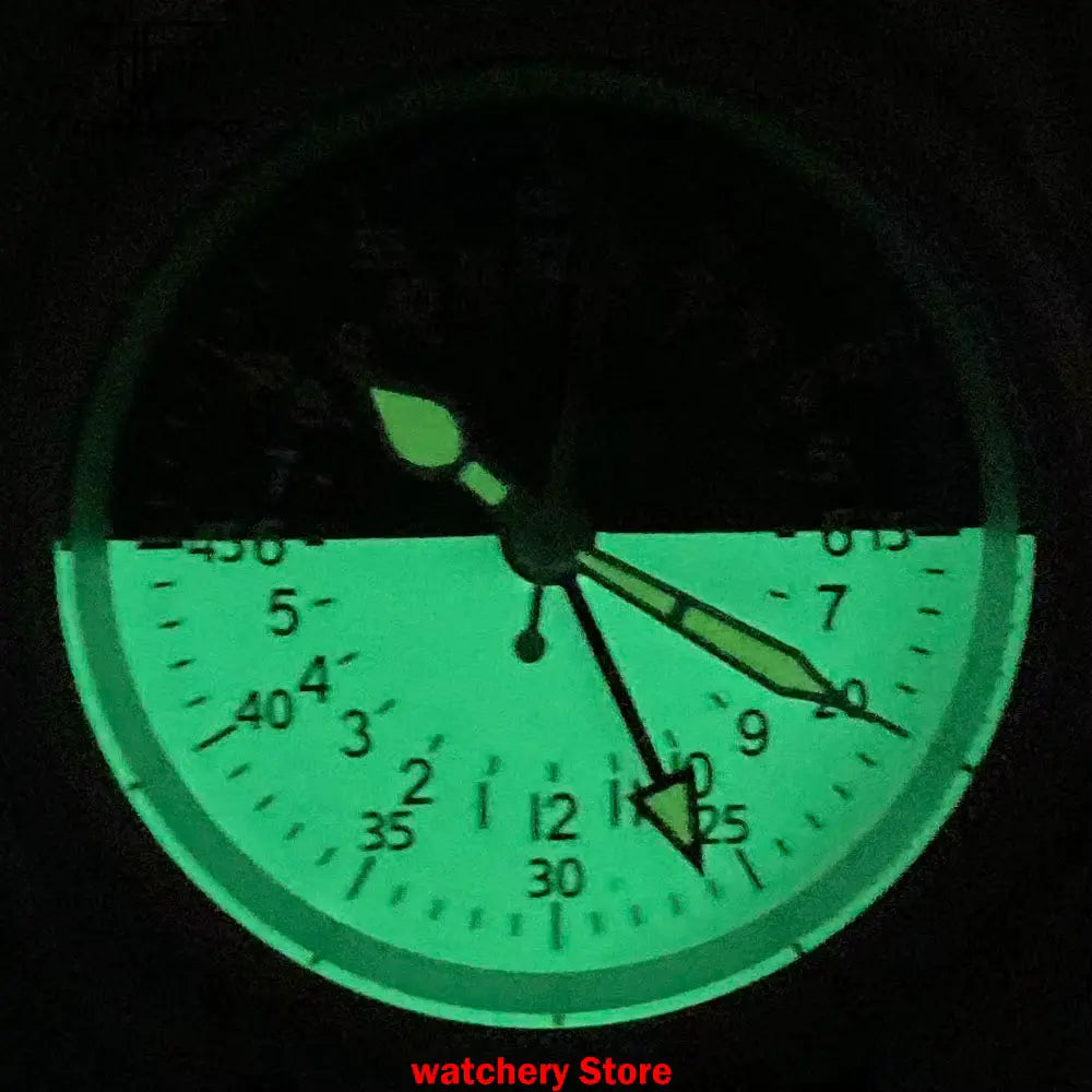 Tandorio T2 Titanium Watch TD145G 3.8 SKX Mod Sandblast NH34 GMT 40mm Sapphire 20Bar