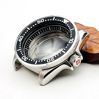 NH34 NH35 Case SKX007 Watch Cases fit for NH35 NH36 7S26 Movement Crown at 3.0 Click Spring NH35 Mod Seiko SKX007 Watch Case