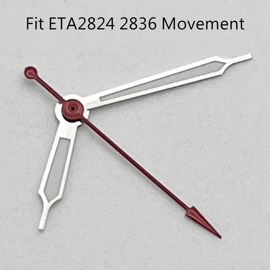 NH35 Hands Silver/Blue Watch Hands Fit NH35 NH36 PT5000 ETA2836 2824 DG2813 3804 Miyota8215 8205 821A Movement Watch Accessories