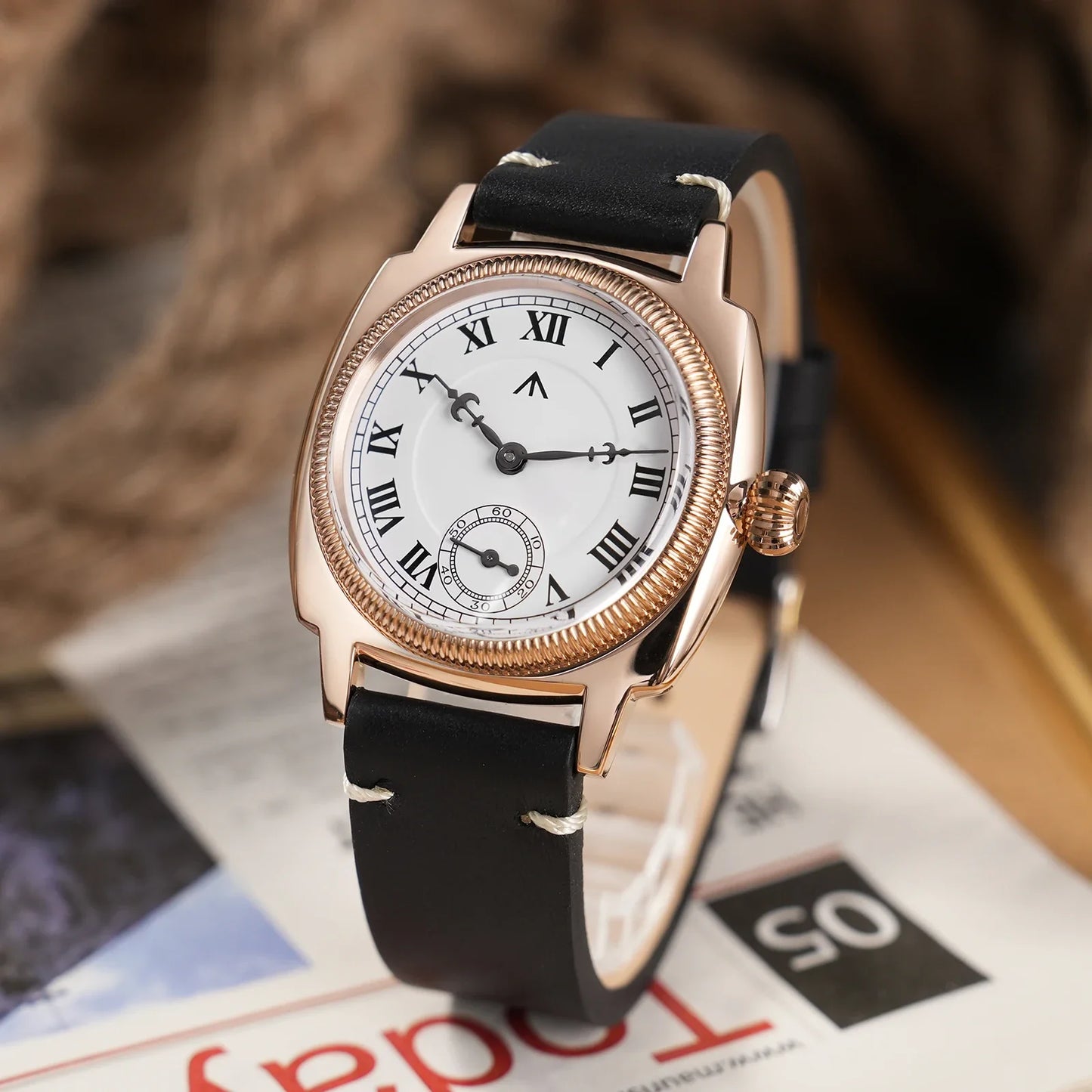 Militado ML03 Quartz Watch VD78 Square Watch Domed AR Sapphire 100M Waterproof 36mm