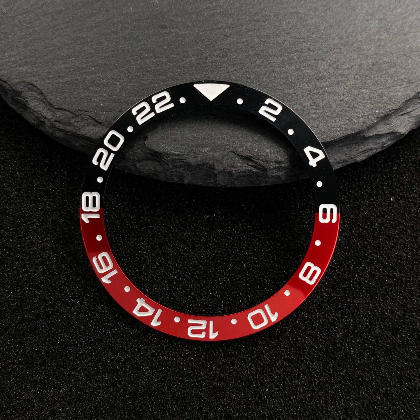 NH35 38-30.5mm bezel insert red Hands Watch Hands Blue Green Luminous Red Green Blue Hands For NH35/36/4R/7S Movement Watches Parts