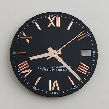 28.5mm NH35 dial Roman dial S Dial Modified Dial for NH35/NH36 Automatic Movement Watch accessories