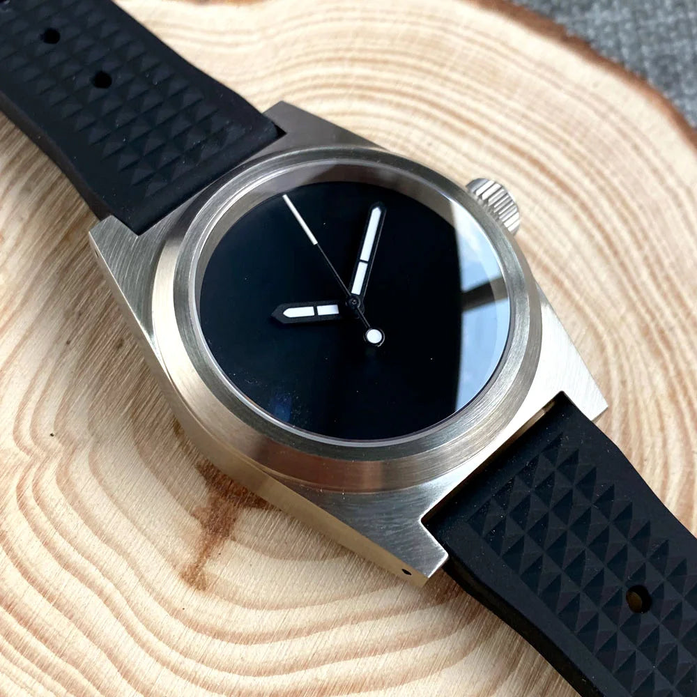 Tandorio 38mm sterile Unimatic U2 TD194 AR Domed Sapphire Sterile NH35 PT5000 20ATM Field Watch