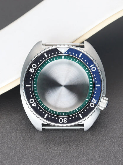 45mm Men's Watch nh35 Cases For NH35 NH36 Modified Abalone NH34 nh38 nh70 4R36 Movement 28.5mm Dial Sapphire Crystal Waterproof