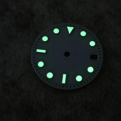 28.5MM Watch Dial NH35 Dial Frosted Texture Watch Faces Men's Watch Accessories for NH35/NH36/4R/7S Mechanical Movement