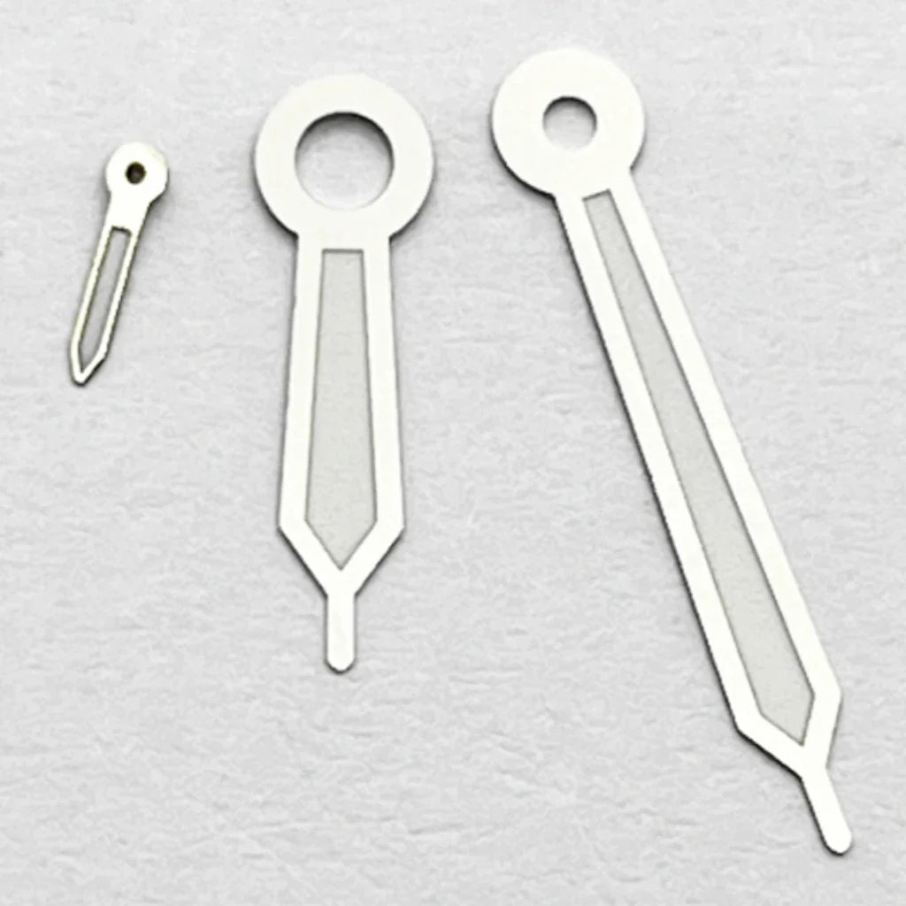 Nipple end ETA6497 Watch Hands Silver/Blue/Gold/RoseGold Green Luminous Fit ETA 6497 6498 ST3600 3620 Movement Accessory Part