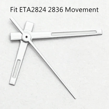 NH35 Watch Hands Green Luminous White/Gun color Fit NH35 NH36 ETA2836 2824 DG2813 3804 Miyota8215 8205 821A Movement