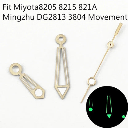 NH35 Watch Hands Green Luminous Fit NH35 NH36 ETA2824 2836 Miyota 8205 8215 N821A Mingzhu DG2813 3804 Movement Watch Accessories