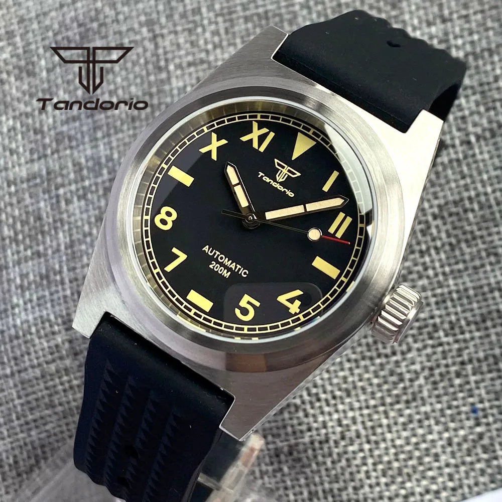 Tandorio Unimatic U2 Watch TD108B 38mm 20Bar NH35A PT5000 Movement AR Sapphire Dress  California Dial
