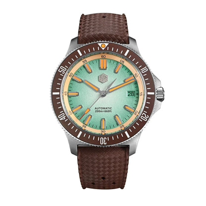 San Martin Diver SN0118G 40mm Original Design Fruit Series  NH35 Automatic 20Bar AR Sapphire BGW Luminous SN0118