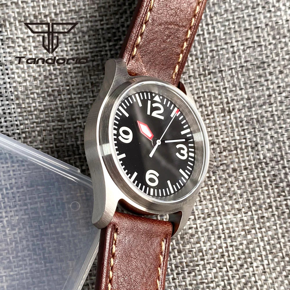 Tandorio 36mm Pilot Watch TD140B PT5000 NH35A Movement 20bar Sapphire