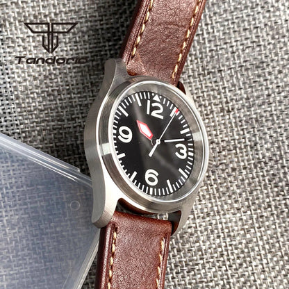 Tandorio 36mm Pilot Watch TD140B PT5000 NH35A Movement 20bar Sapphire
