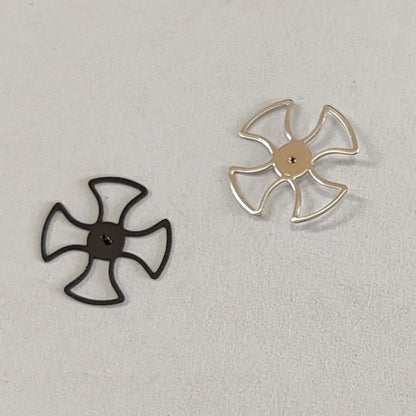 NH34 Hands Unique Turntable Hollow Watch Hands for NH34 Watch Movement Modification Part