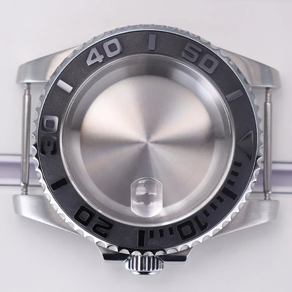 200M Diving Watch Case 40mm For Yacht-Master Seiko NH35 NH36 NH38/34 Miyota 8215 ETA2824 Movement Sapphire Glass 120clicks Bezel