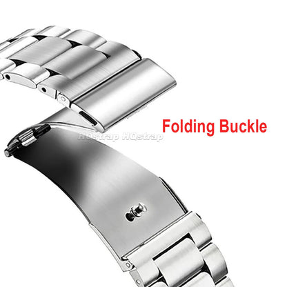 Titanium Strap 18mm 20mm 22mm Folding Buckle Quick Release FLat End Metal Watch Band for Seiko for Men Watches Accessories