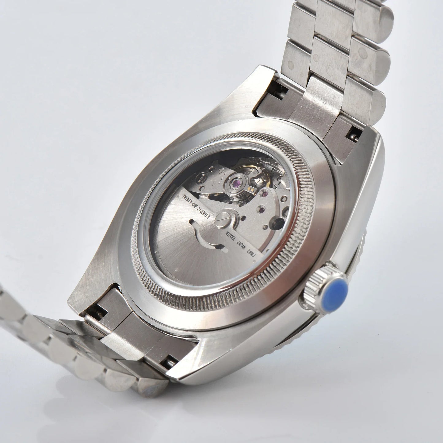 Day-Date Miyota 8285 automatic watches TDD001 Sapphire 10Bar 39MM custom watch