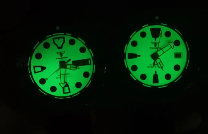 Tandorio NH36 Diver Fully Luminous Dial Monster Wristwatch AR Sapphire 42mm 20Bar