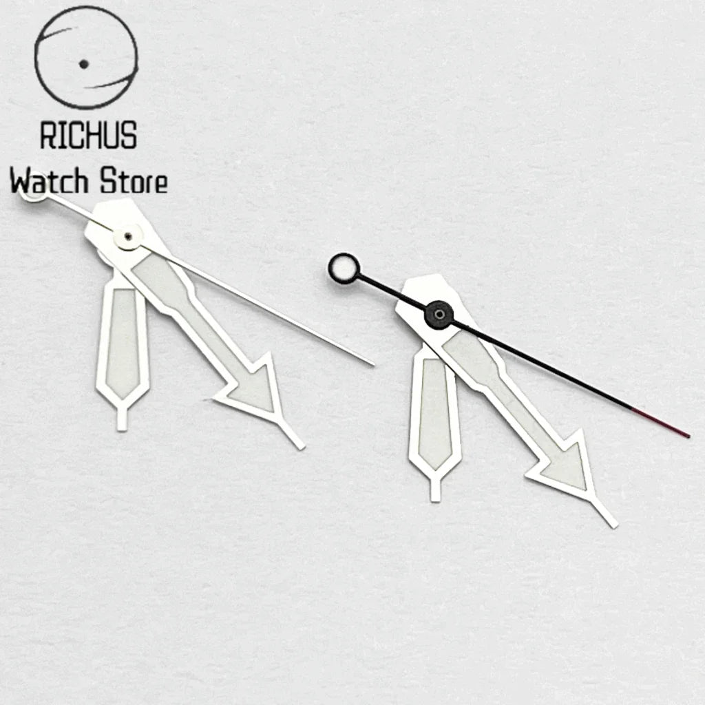 Watch Hands Green Luminous Fit NH35 NH36 ETA2824 2836 Miyota 8205 8215Mingzhu DG2813 3804 Movement Watch Accessories