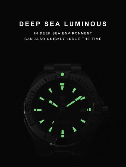 CADISEN C8218 Diver V2 20Bar NH35 Automatic 40MM Sapphire luminous