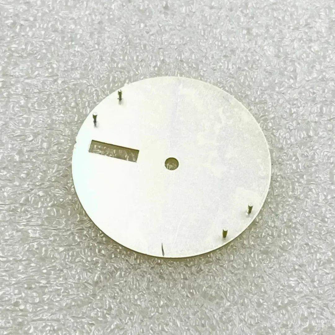28.5mm Green Luminous NH36 Watch Dial Triangular Scale Dial Mechanical Watch Face for NH36A Movement Dive Watch Repair Parts