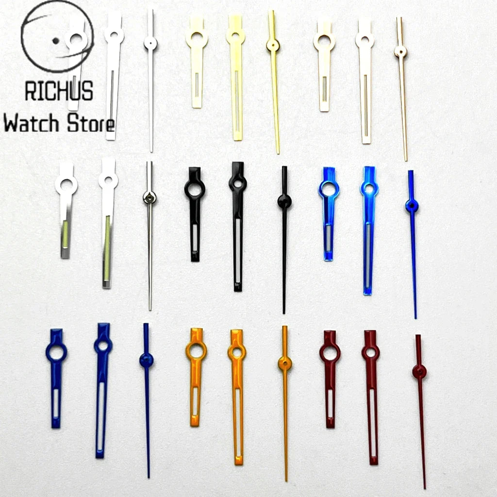 NH35 Silver/Rose gold Watch Luminous Hands Fit NH35 NH36 ETA2836 2824 DG2813 3804 Miyota8215 8205 821A Movement Automatic