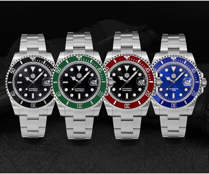 San Martin SUB Diver Sn0019G 41mm Water Ghost PT5000 SW200 Automatic AR Sapphire 20Bar BGW-9 Luminous