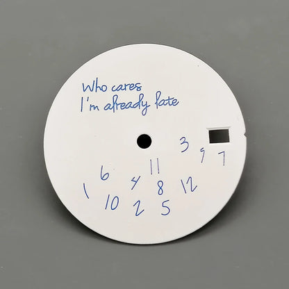 Dial 28.5mm DIY Watch Dial Fits NH35 NH36 Japan Movement SKX007 SKX009 SRPD Watch Case Dial Replace Parts