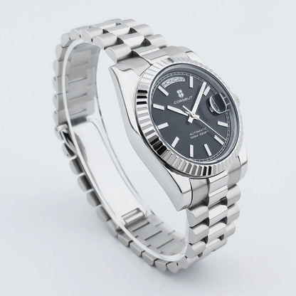 COTGEUT Day-Date 36mm  CG2029 Seagull ST1644 Automatic Sapphire 5Bar DD36 Watch