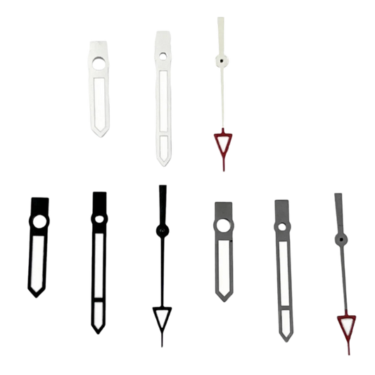 ETA Hands Silver/Black Watch Hands Fit NH35 NH36 PT5000 ETA2836 2824 DG2813 3804 Miyota8215 8205 821A Movement Watch Accessories